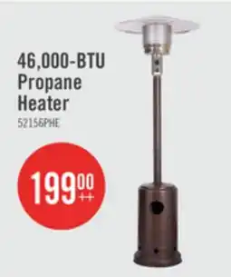 The Brick Bond Brushed Bronze Propane Patio Heater - 52156 offer
