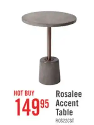 The Brick Rosalee 18 Accent Table - Grey Cement Top & Base offer