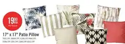 The Brick Indoor/Outdoor Palm Tree Accent Pillow - Blue offer