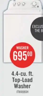 The Brick Inglis 4.4 Cu. Ft. Top-Load Washer - White - ITW4880HW offer