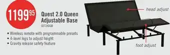 The Brick Quest 2.0 Queen Adjustable Base offer