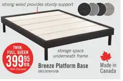 The Brick Breeze Twin Platform Base - Dark Grey offer