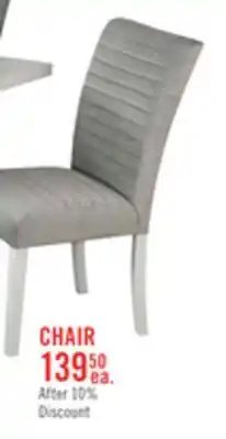 The Brick Garbo Dining Chair with Velvet Fabric, Wood - Grey offer
