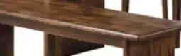 The Brick Vale Dining Bench, Wood, 58W - Brown offer