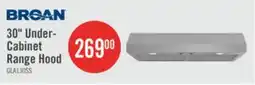 The Brick Broan 30 GLA1 Series Under-Cabinet Range Hood offer