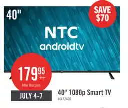 The Brick NTC 40 1080p HD Smart Android TV offer