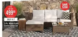 The Brick Miami 3-Piece Patio Set offer