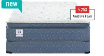 The Brick Sealy Posturepedic Luxury Crown Jewel Resort Paradiso Euro Pillowtop Queen Mattress offer