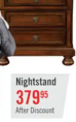 The Brick Chelsea Bedside 3-Drawer Nightstand, 28W x 28H - Cherry Brown offer