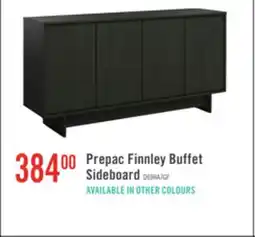 The Brick Prepac Finnley Buffet Sideboard - Black Oak offer