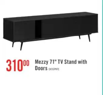 The Brick Mezzy 71 TV Stand with Doors offer