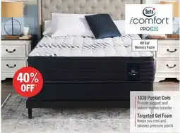 The Brick Serta iComfort Hybrid ProHD Vanguard 2.0 Eurotop Queen Mattress offer