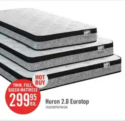 The Brick Springwall Huron 2.0 Eurotop Twin Mattress offer