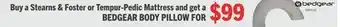 The Brick BEDGEAR Body Pillow offer