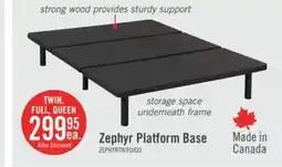 The Brick Zephyr Twin Platform Base offer