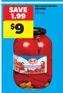 Real Canadian Superstore S&F ROASTED RED PEPPERS, 1.5 L offer