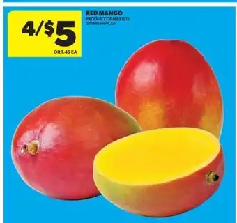 Real Canadian Superstore RED MANGO offer