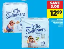 Real Canadian Superstore HUGGIES LITTLE SWIMMERS SWIM DIAPERS, 17-20' S offer