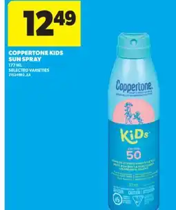 Real Canadian Superstore COPPERTONE KIDS SUN SPRAY, 177 ML offer