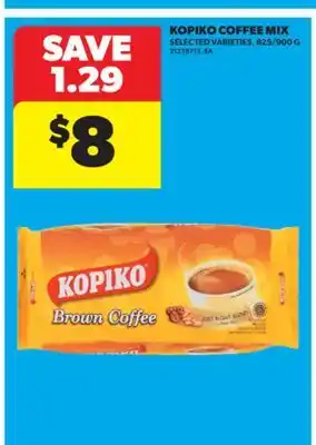 Real Canadian Superstore KOPIKO COFFEE MIX, 825/900G offer