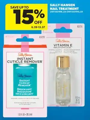 Real Canadian Superstore SALLY HANSEN NAIL TREATMENT offer