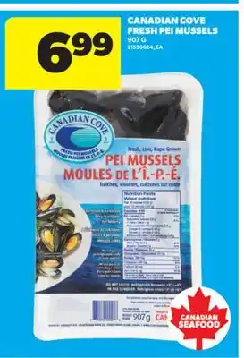 Real Canadian Superstore CANADIAN COVE FRESH PEI MUSSELS, 907G offer