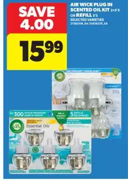 Real Canadian Superstore AIR WICK PLUG IN SCENTED OIL KIT 2+5'S OR REFILL, 5'S offer