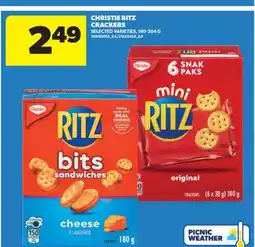 Real Canadian Superstore CHRISTIE RITZ CRACKERS, 180-304 G offer