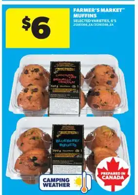 Real Canadian Superstore FARMER'S MARKET MUFFINS, 6' S offer