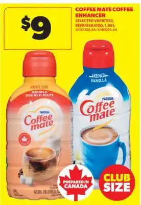 Real Canadian Superstore COFFEE MATE COFFEE ENHANCER, 1.89 L offer