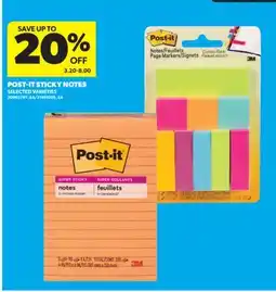 Real Canadian Superstore POST-IT STICKY NOTES offer
