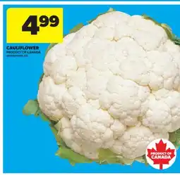 Real Canadian Superstore CAULIFLOWER offer