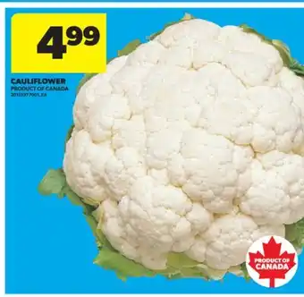 Real Canadian Superstore CAULIFLOWER offer