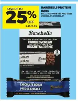 Real Canadian Superstore BAREBELLS PROTEIN BARS offer