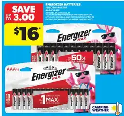 Real Canadian Superstore ENERGIZER BATTERIES, AA24/AAA16 offer