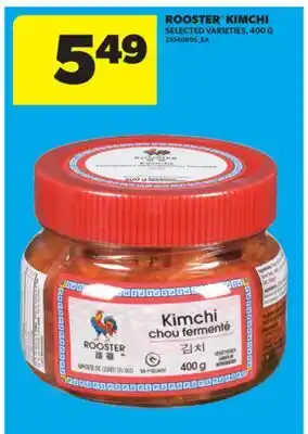 Real Canadian Superstore ROOSTER KIMCHI, 400 G offer