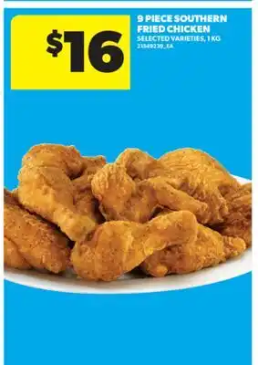 Real Canadian Superstore 9 PIECE SOUTHERN FRIED CHICKEN, 1 KG offer