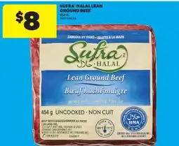 Real Canadian Superstore SUFRA HALAL LEAN GROUND BEEF, 454 G offer