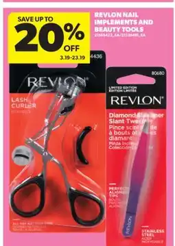 Real Canadian Superstore REVLON NAIL IMPLEMENTS AND BEAUTY TOOLS offer