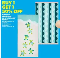Real Canadian Superstore EVERYDAY ESSENTIALS OR LIFE AT HOME TOWELS offer