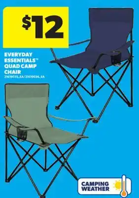Real Canadian Superstore EVERYDAY ESSENTIALS QUAD CAMP CHAIR offer