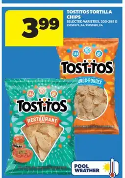 Real Canadian Superstore TOSTITOS TORTILLA CHIPS, 205-295 G offer