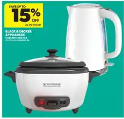 Real Canadian Superstore BLACK & DECKER APPLIANCES offer