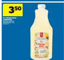 Real Canadian Superstore PC INDIAN SPICE LEMONADE, 1.54 L offer