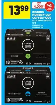 Real Canadian Superstore KICKING HORSE K-CUP COFFEE PODS, 10' S offer