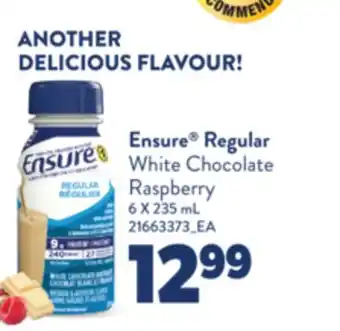 Real Canadian Superstore Ensure Regular White Chocolate Raspberry 6 X 235 mL offer