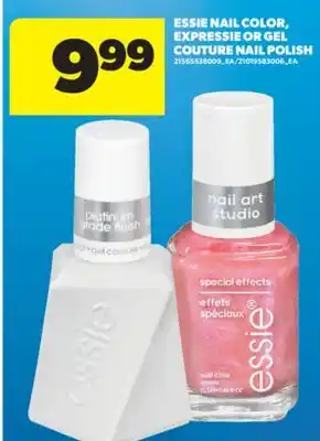 Real Canadian Superstore ESSIE NAIL COLOR, EXPRESSIE OR GEL COUTURE NAIL POLISH offer