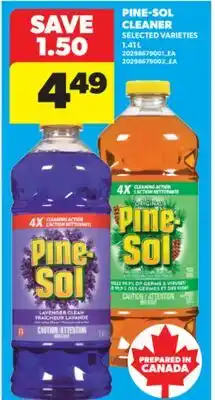 Real Canadian Superstore PINE-SOL CLEANER, 1.41 L offer