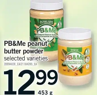 Fortinos PB&ME POWDER BUTTER POWDER, 453 g offer