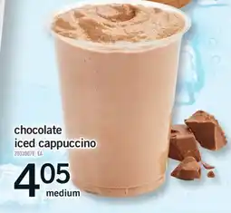 Fortinos CHOCOLATE ICED CAPPUCCINO, MEDIUM offer